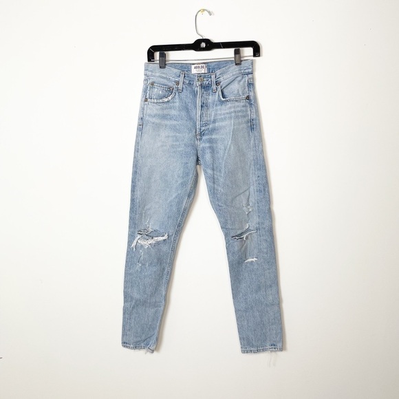 Agolde Jamie High Rise Classic Jeans - Picture 3 of 8